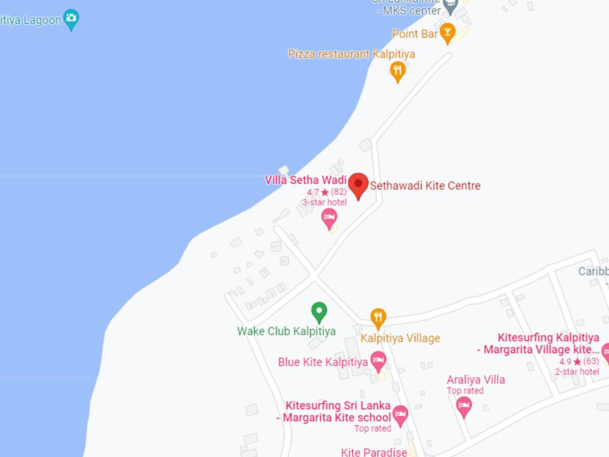Villa Sethawadi Hotel And Kitesurf Centre Kalpitiya Exterior foto